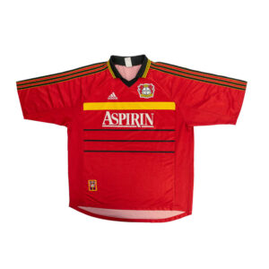 Adidas-Bayern-Leverkusen-Red-Vintage-Jersey-1 Adidas-Bayern-Leverkusen-Red-Vintage-Jersey-červený fotbalový dres