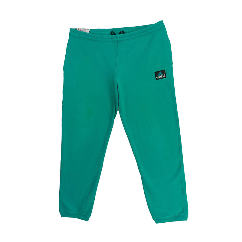 Adidas-Green-Tracksuit-Bottoms. Pánské zelené vintage tepláky značky Adidas.