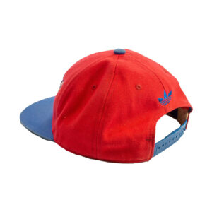 Adidas-Los-Angeles-Clippers-Red-Blue-Snapback. Červeno modrá vintage kšiltovka značky Adidas s nášivkou amerického basketbalového týmu NBA Los Angeles Clippers.