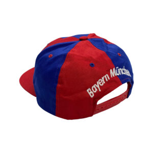 Bayern-Munchen-Blue-Red-Cap.modro červená sportovní fotbalová kšiltovka