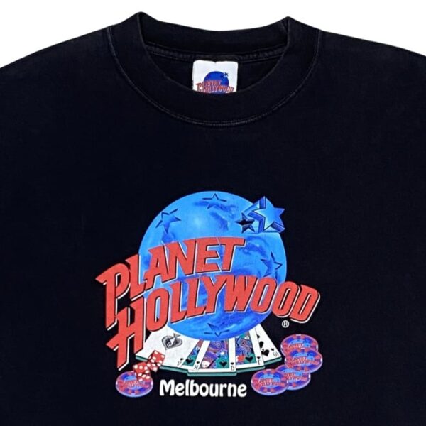 Planet Hollywood Melbourne Black T-Shirt 1991