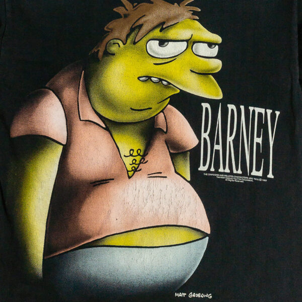 Simpsonovi Barney Black T-Shirt (1997)
