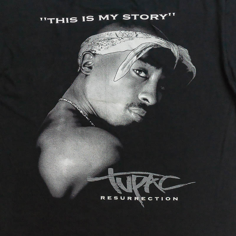Tupac Black T-Shirt – 2XL - Image 4