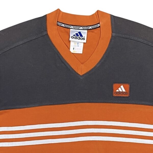Adidas Grey Orange T-Shirt