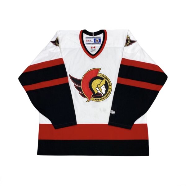 CCM Ottawa Senators NHL White Hockey Jersey