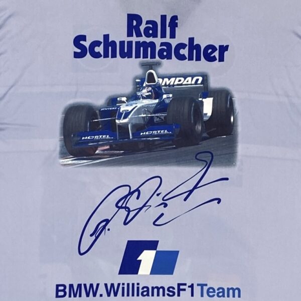 F1 BMW Ralf Schumacher Blue Racing Jersey