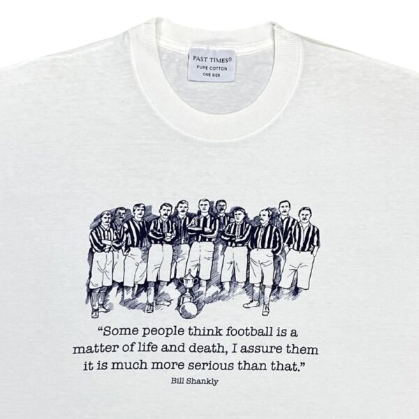 Football Bill Shankly White T-Shirt