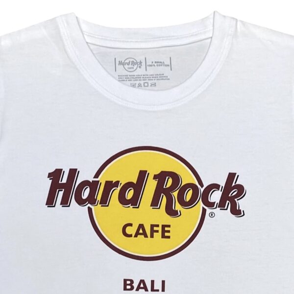 Hard Rock Cafe Bali Womens White T-Shirt