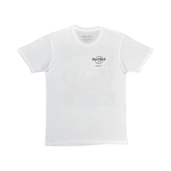 Hard Rock Cafe Budapest White T-Shirt