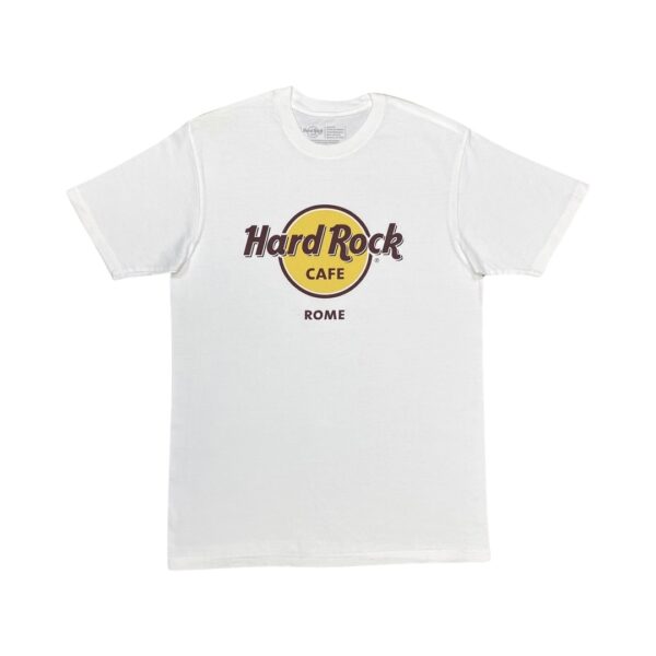 Hard Rock Cafe Rome White T-Shirt