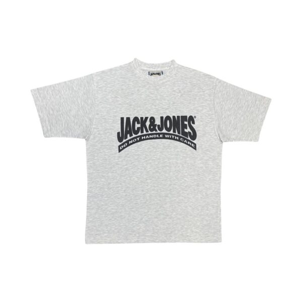 Jack & Jones Grey Mottled T-Shirt
