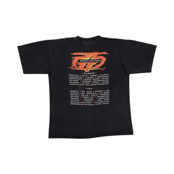 Judas Priest World Tour 2001 Demolition Black T-Shirt