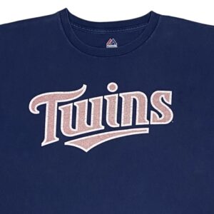 Majestic MLB Minnesota Twins Dark Blue T-Shirt