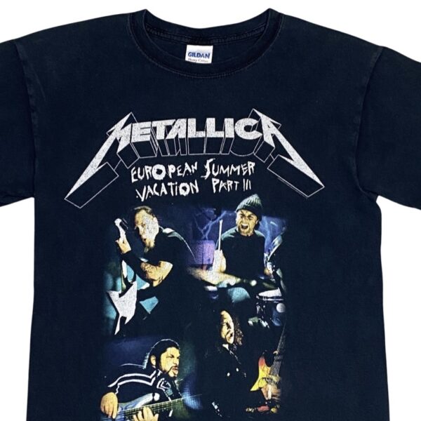 Metallica European Tour Black T-Shirt