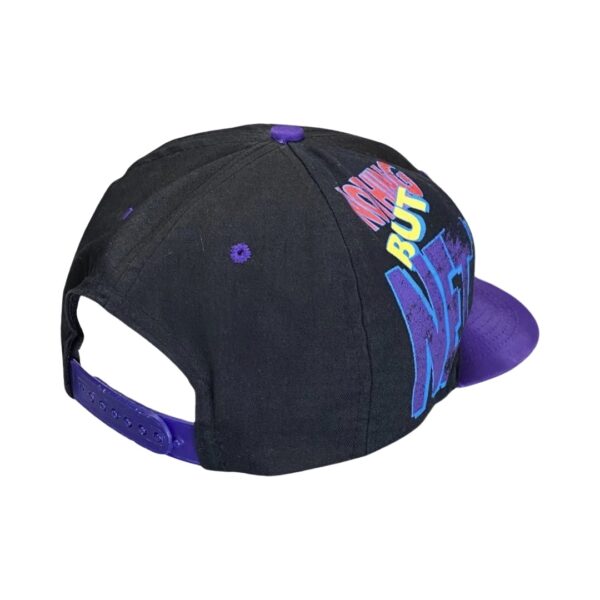 Mickey Mouse Nothing But Nets Black Purple Snapback