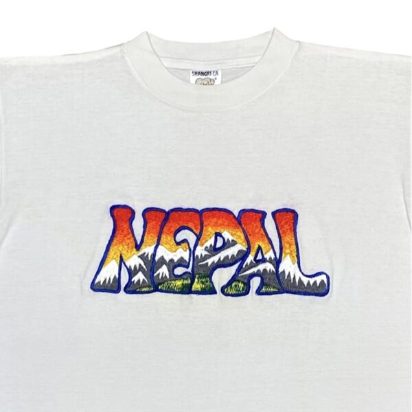 Nepal White T-Shirt