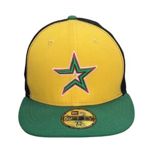 New Era Dallas Stars NHL Yellow Green Black Cap