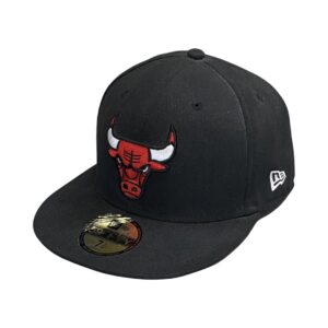 New Era NBA Chicago Bulls Black Cap