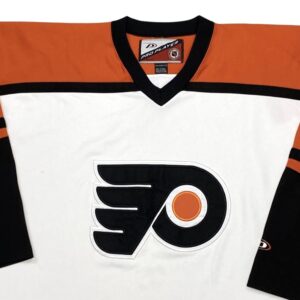 Pro Player NHL Philadelphia Flyers White Orange Black Hockey Jersey
