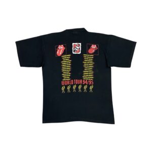 Rolling Stones World Tour 94-95 Black T-Shirt (1995)