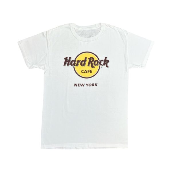 Hard Rock Cafe New York Bílé Tričko