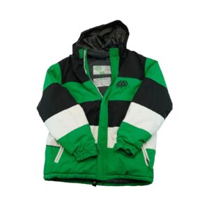 Pánská černo zelená zimní snowboardová bunda značky 686 Green Black Winter Jacket