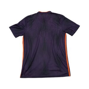 Sportovní fialový dres značky Adidas s krátkým rukávem Purple Jersey