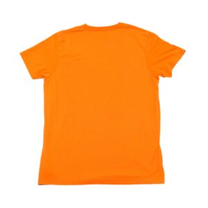 Pánské oranžové tričko značky Alpha Industries s krátkým rukávem a potiskem na přední straně Orange T-Shirt
