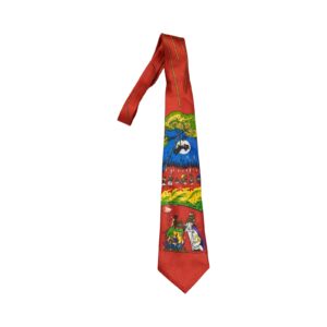 Asterix & Obelix Druid Kravata Red Tie
