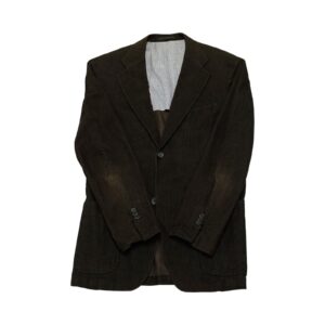 Pánské hnědé manšestrové sako značky Pure Cotton Brown Blazer