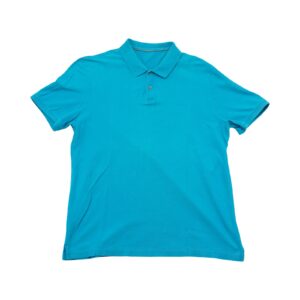 Pánské modré polo tričko značky Calvin Klein s krátkým rukávem Blue Polo Shirt
