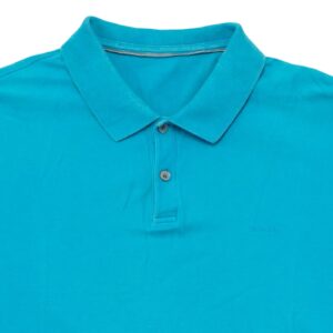Pánské modré polo tričko značky Calvin Klein s krátkým rukávem Blue Polo Shirt