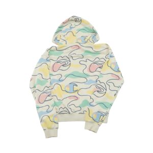 Dámská mikina s kapucí značky Champion s barevným motivem z obou stran Crazy Art Camo Hoodie