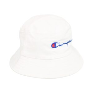 Unisex bílý vintage klobouk značky Champion White Bucket Hat