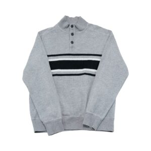 Pánský šedý svetr značky Chaps Grey Sweater