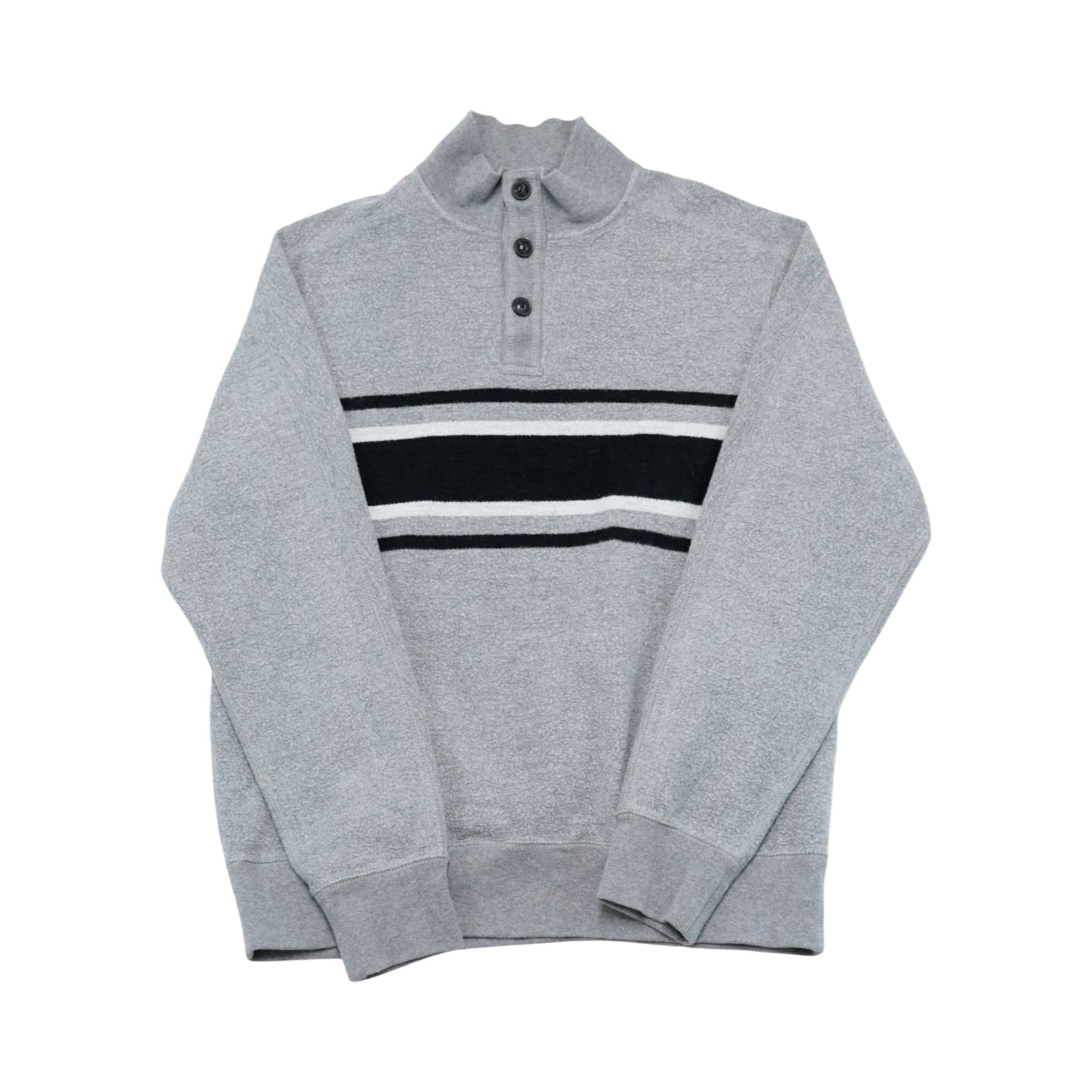 Pánský šedý svetr značky Chaps Grey Sweater