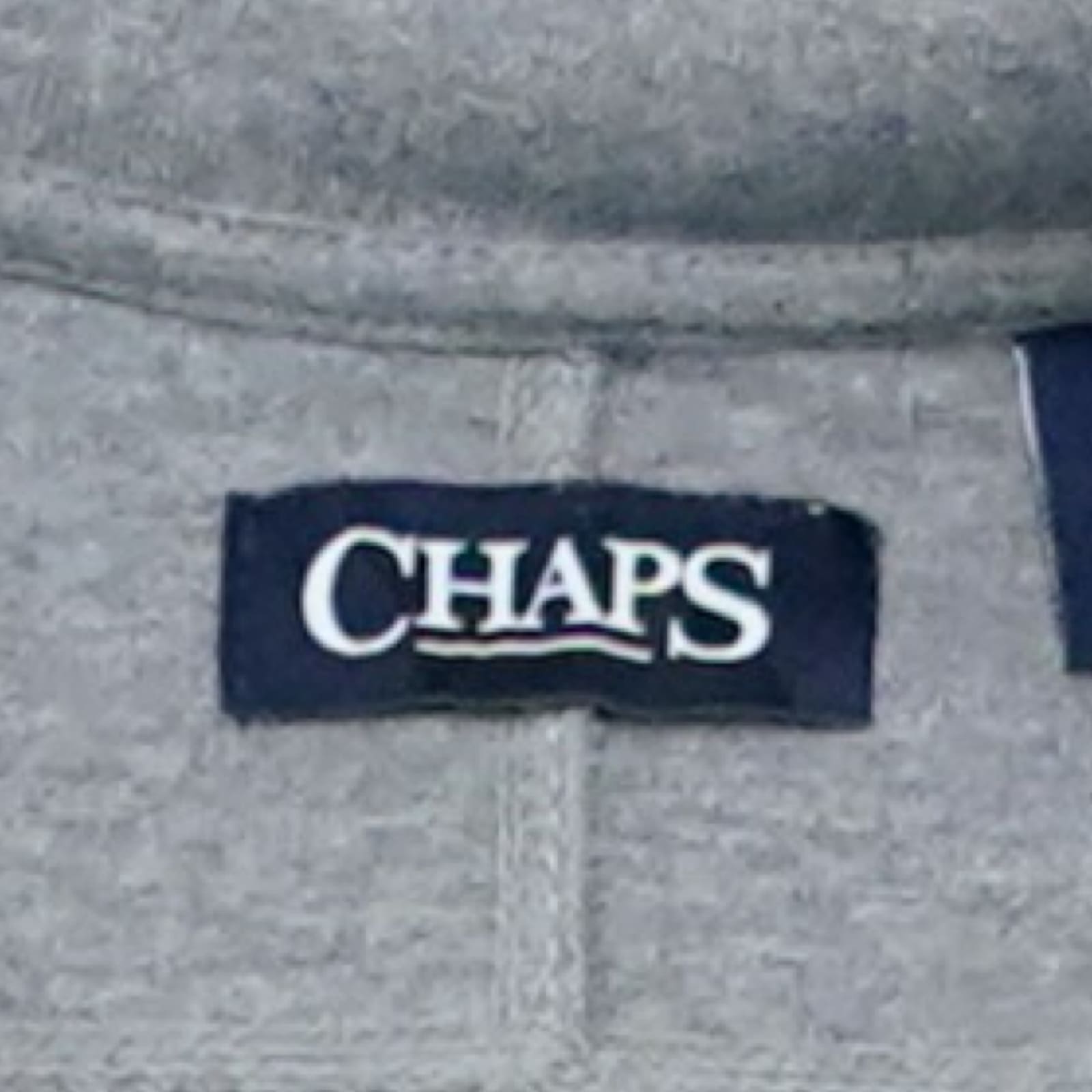 Pánský šedý svetr značky Chaps Grey Sweater