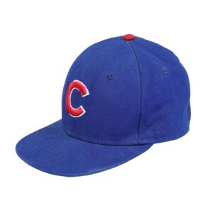 Dětská modrá kšiltovka s nášivkou amerického baseballového MLB týmu Chicago Cubs na přední straně Blue Kids Cap