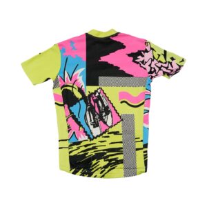 Cyklistický barevný vintage dres značky Ciegi Crazy Mix Bike Jersey