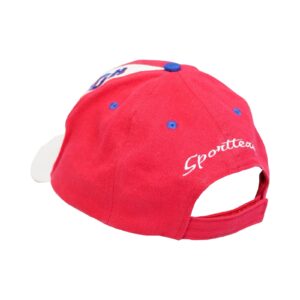 Červená vintage kšiltovka s nášivkou Czech Republic z obou stran Red Cap