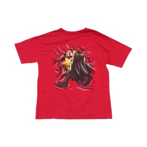 Dětské červené vintage tričko značky Disneyland s potiskem Star Wars z obou stran Red Kids T-Shirt