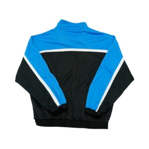 Pánská černo modrá tracksuit mikina značky FILA s nášivkou na přední straně Black Blue Tracksuit