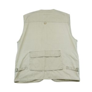 Pánská béžová rybářská vesta značky Dress Town Fisher Beige Vintage Vest