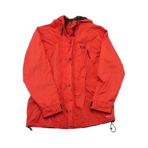 Pánská červená bunda značky Fjallraven s logem na přední straně Red Jacket