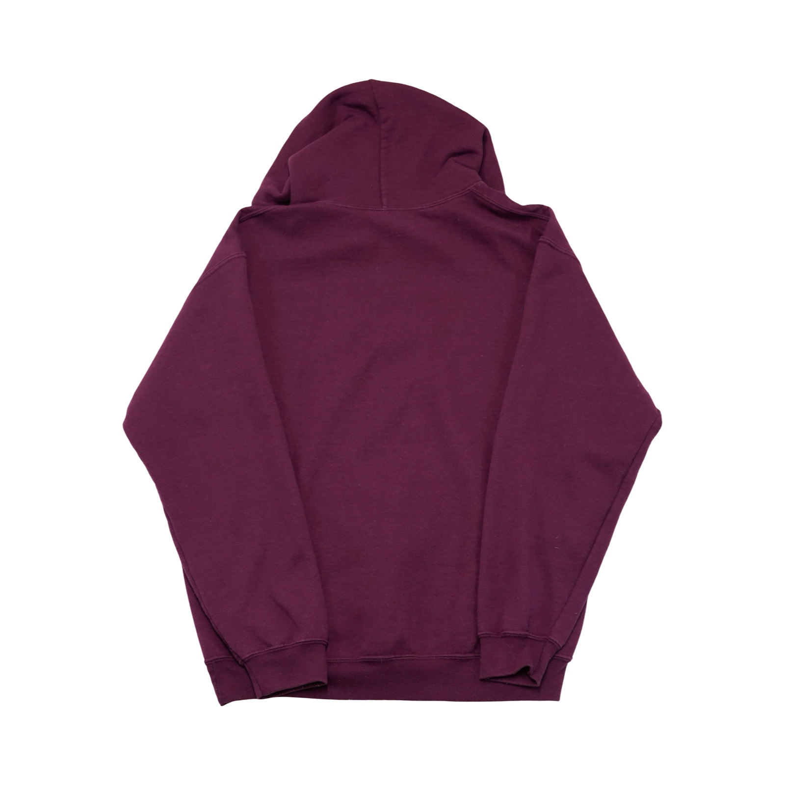 Pánská tmavě červená mikina s kapucí značky Gildan Dark Red Hoodie