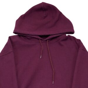 Pánská tmavě červená mikina s kapucí značky Gildan Dark Red Hoodie