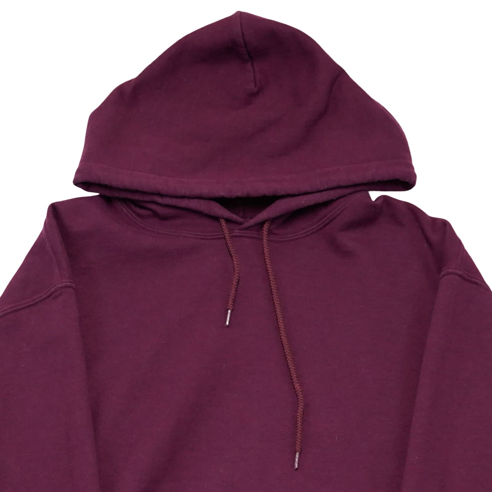 Pánská tmavě červená mikina s kapucí značky Gildan Dark Red Hoodie