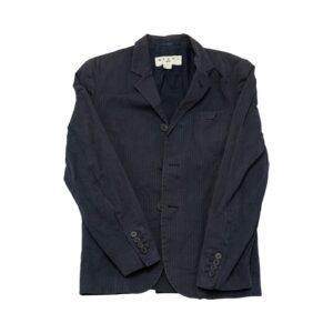 Pánský tmavě modrý oblek (sako + kalhoty) v kolaboraci značek Marni x H&M Dark Blue Blazer