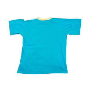 Pánské modro bílé vintage tričko značky Hang Ten s potiskem na přední straně Hang Ten California Vintage T-Shirt