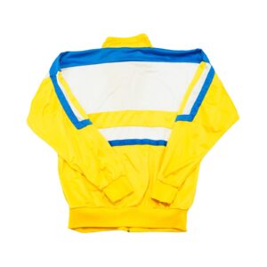 Hummel Yellow White Vintage Tracksuit Zip Sweatshirt